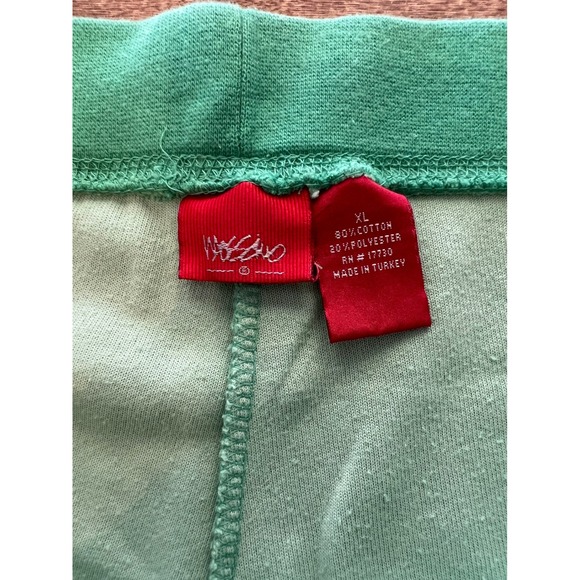 Y2K Women's Mossimo Neon Green Velour Track Suit Flare Pants SZ XL Lounge Wear - Picture 3 of 9